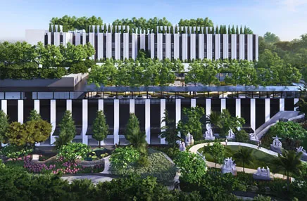 Proyecto de Construcción del Singapore Catholic Hub