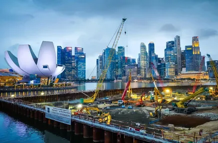 Proyecto de la Construcción de NS Square – Singapur