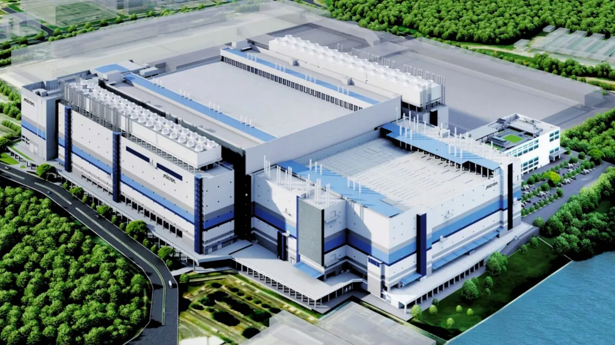 Planta de fabricación de chips HBM de Micron en Singapur