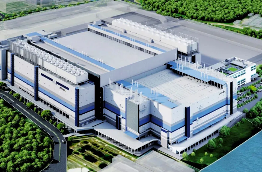 Planta de fabricación de chips HBM de Micron en Singapur